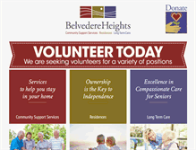 Tablet Screenshot of belvedereheights.com